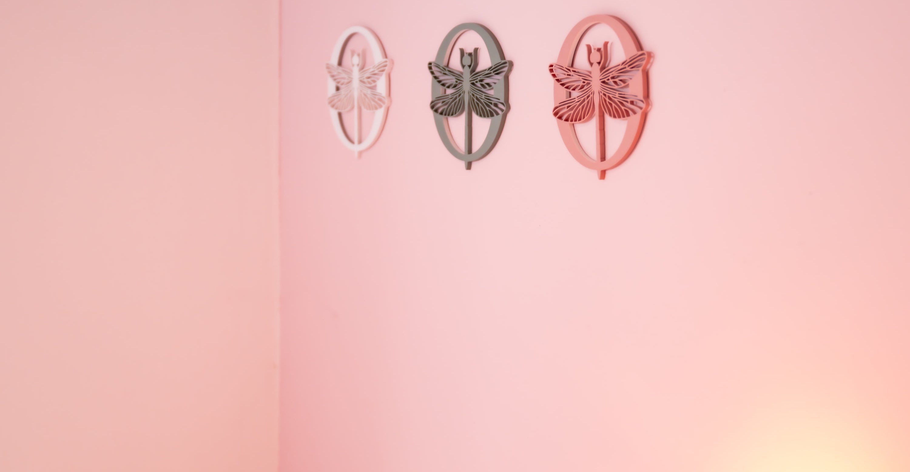 La Libellule D'été - Blanc