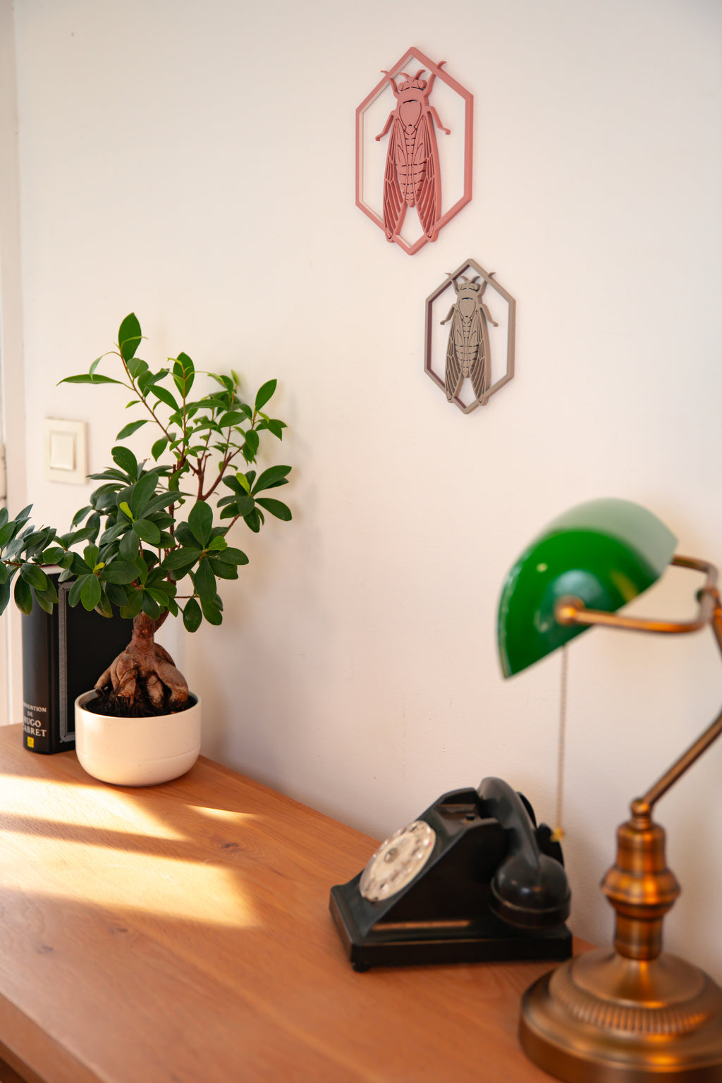 La cigale du Sud - Bleu mirage - Petit modèle