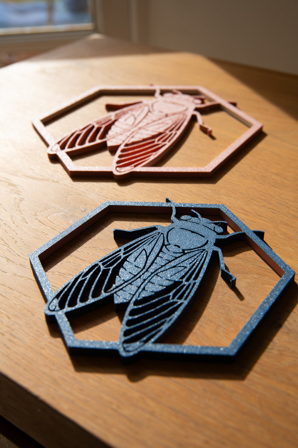 La cigale du Sud - Bleu mirage - Petit modèle