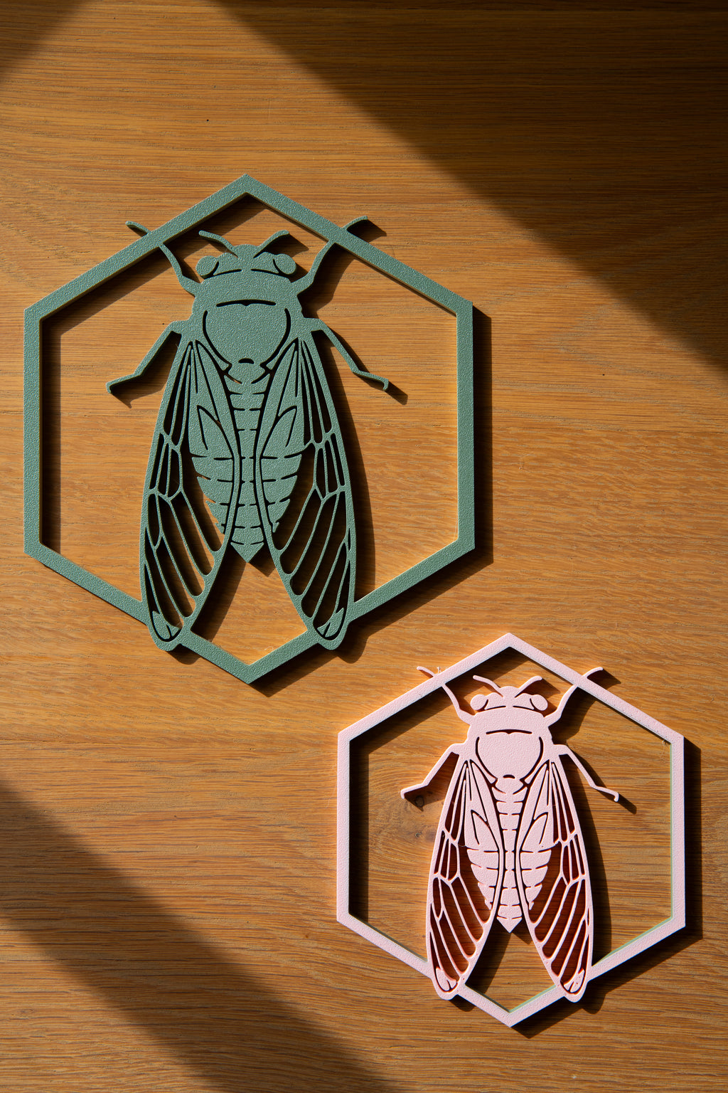 La cigale du Sud - Rose pale - Petit modèle