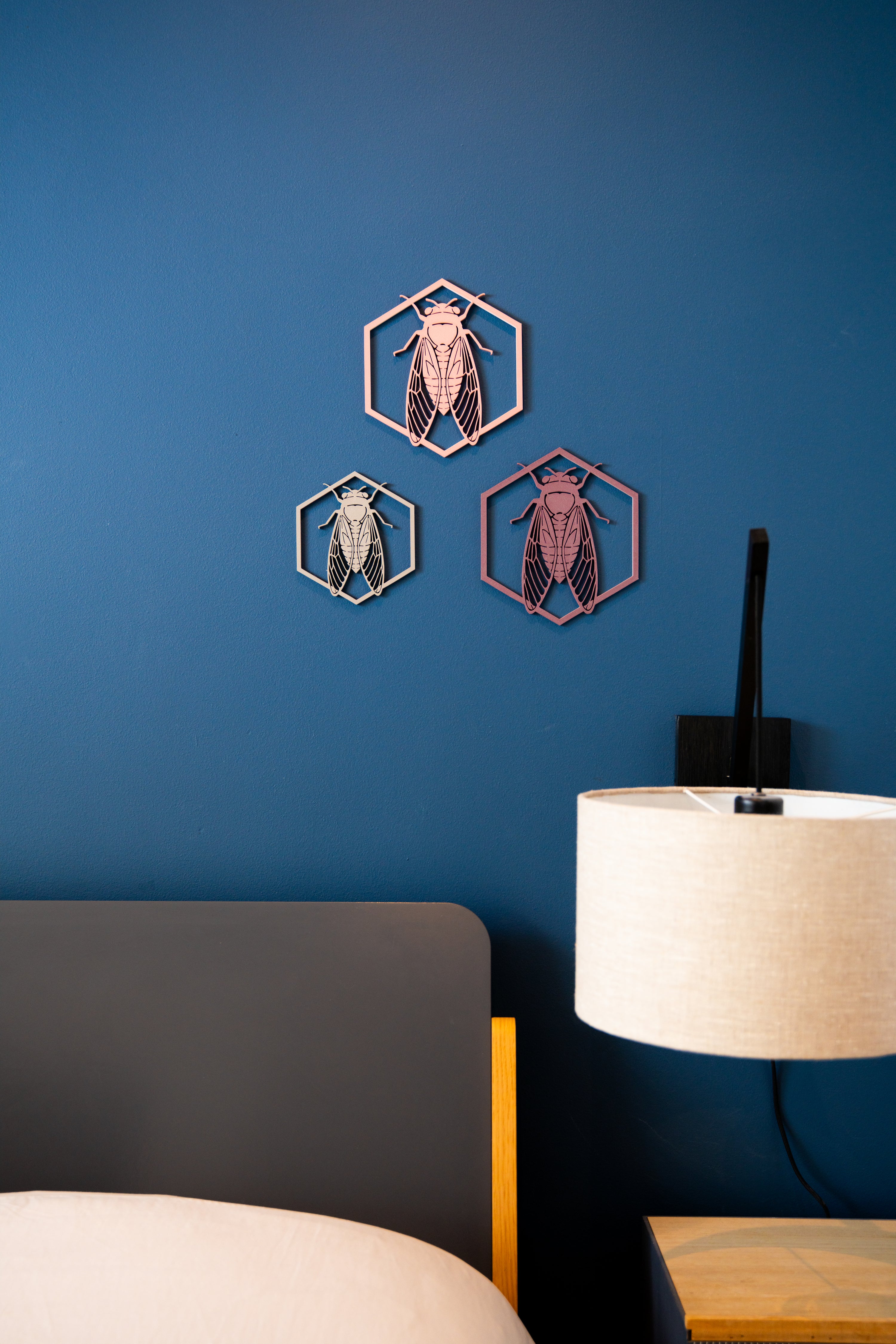 La cigale du Sud - Bois de Violette - Grand modèle