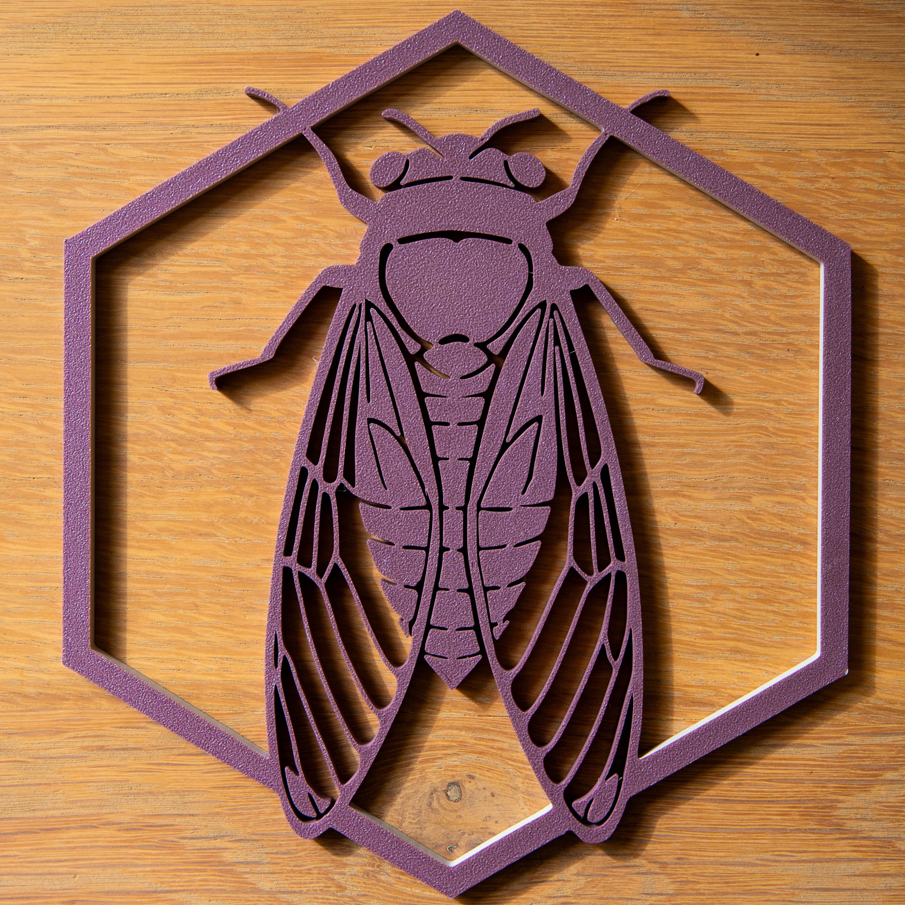 La cigale du Sud - Bois de Violette - Grand modèle